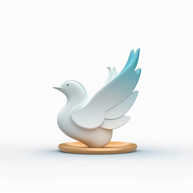 Dove 3d logo