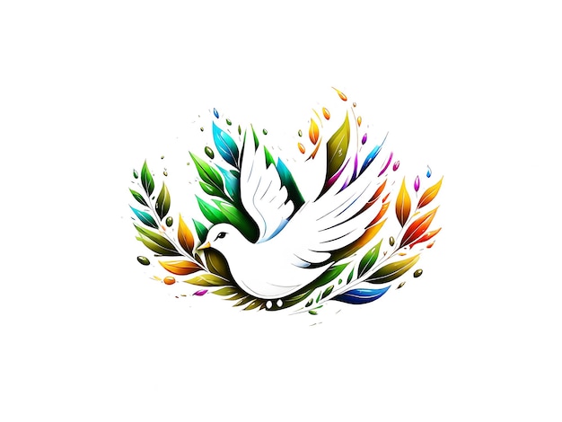 Photo dove of peace