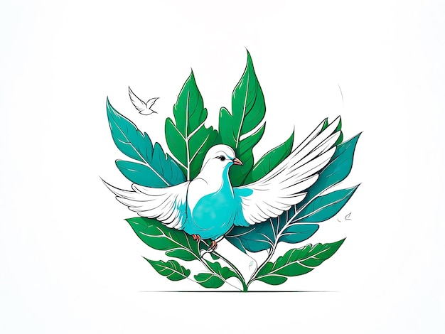 Photo dove of peace