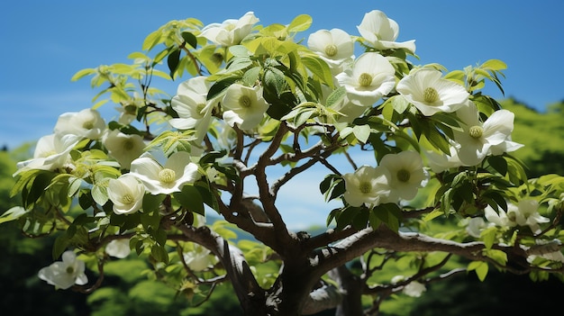 Photo dove tree serenity