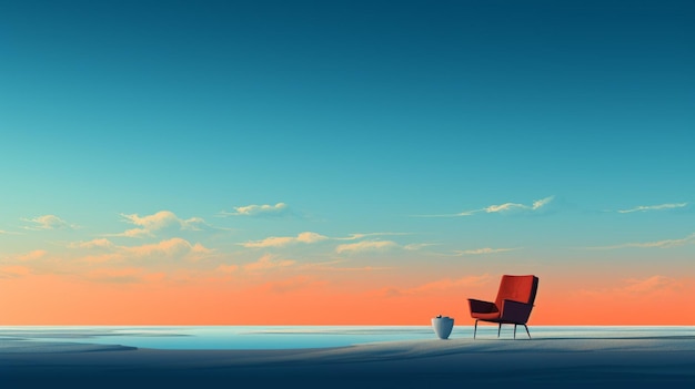 Downtempo chillout minimalist desktop wallpaper