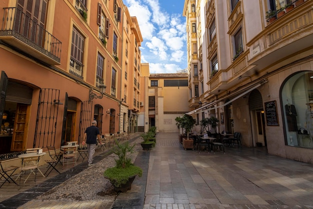 Foto zona centrale della città di malaga