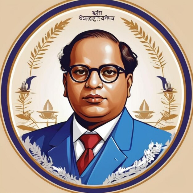 Photo dr babasaheb ambedkar the father of indian constitution vector ambedkar jayanti