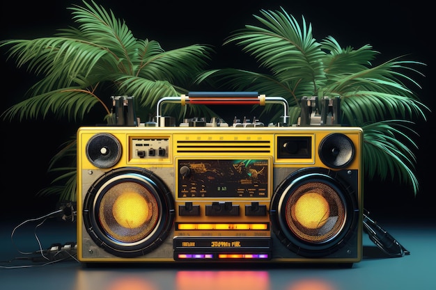 Draagbare Palm Ghettoblaster