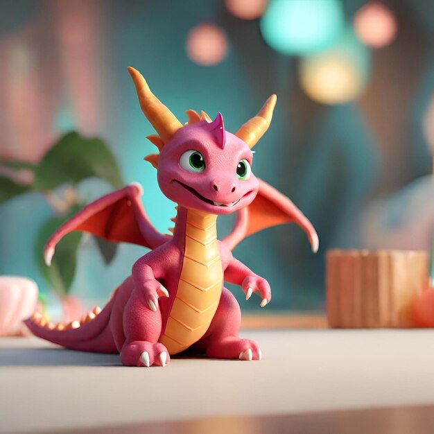 Dragon 3D behang dier hoge resolutie