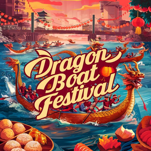 Photo dragon boat festival