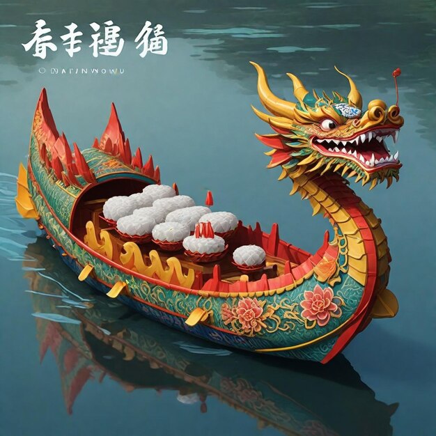 Photo dragon boat festival