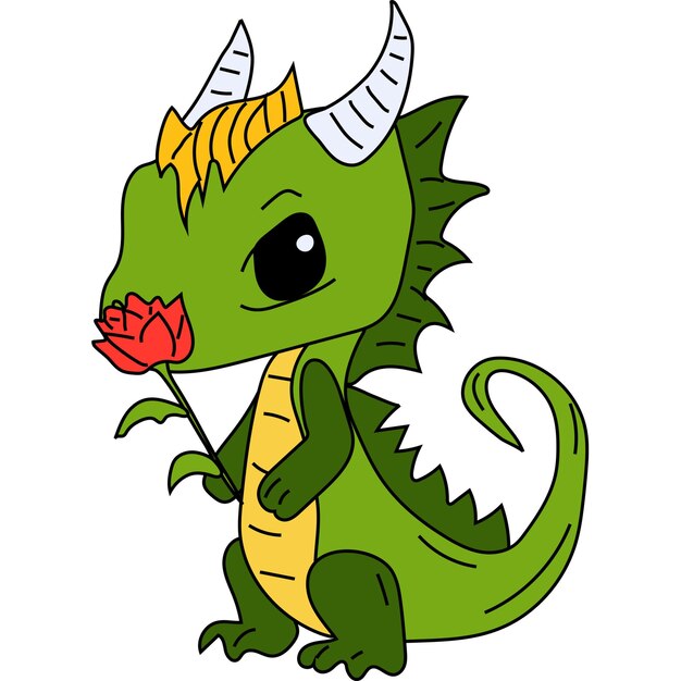 Dragon Cartoon stock illustration