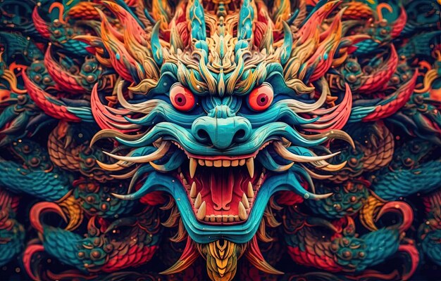 the dragon in chinese folk art