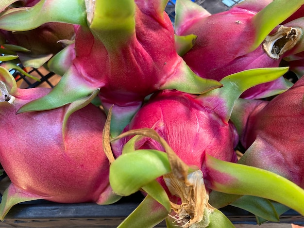 Dragon Fruit close up background