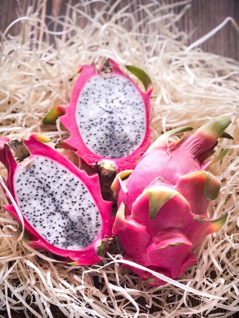 Dragon fruit close-up