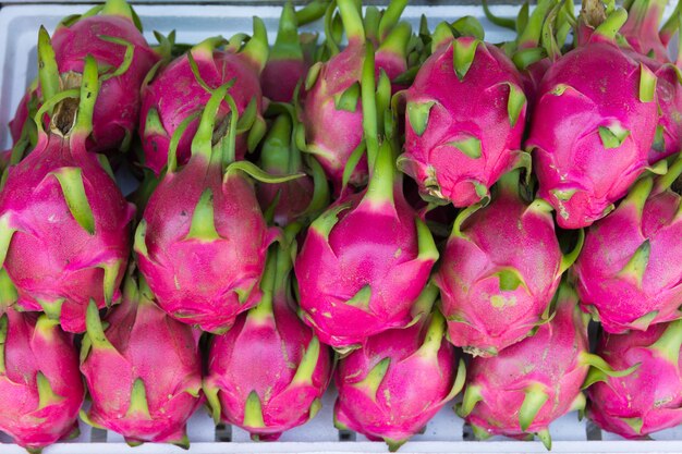 Dragon Fruit in de markt