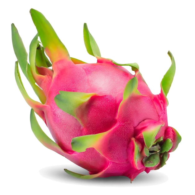 Photo dragon fruit isolated on white background