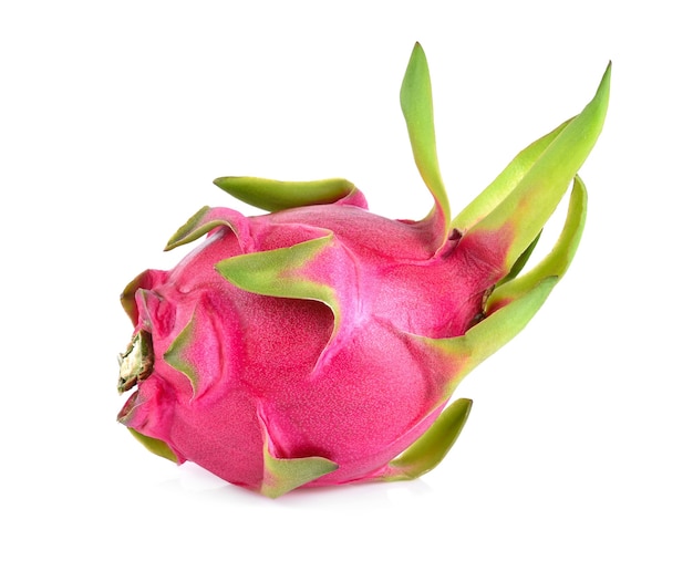 Dragon fruit isolated on white background