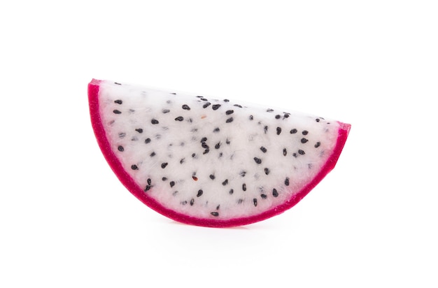 Dragon fruit isolated on white background