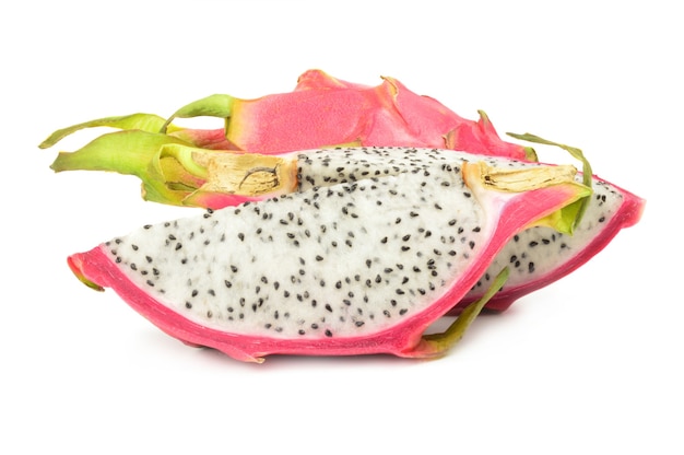 Dragon fruit isolated on white