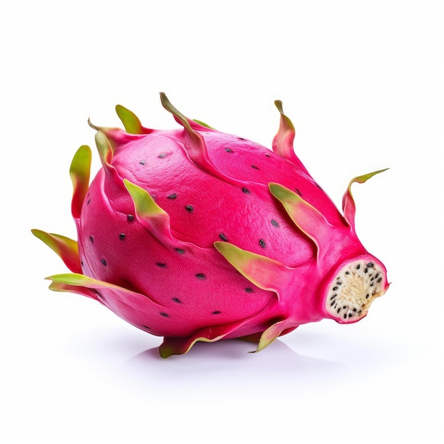 Dragon fruit isolated on white