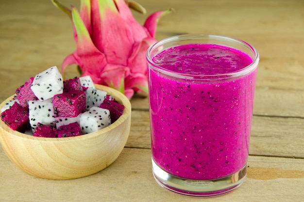 Dragon fruit juice