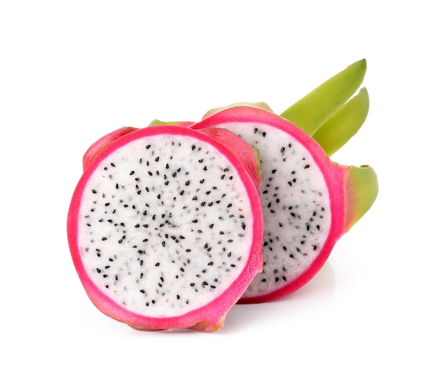 Dragon Fruit op witte achtergrond