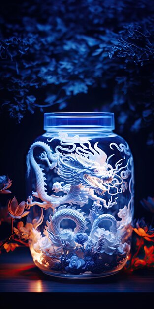 Dragon in a Glass Jar