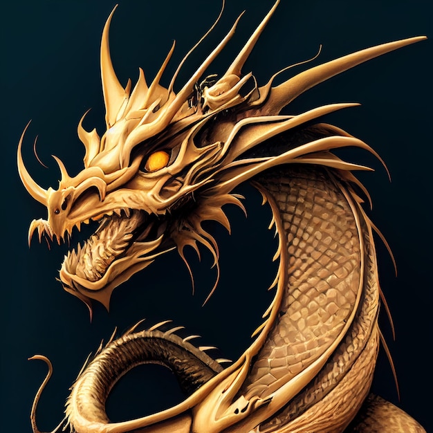 Dragon illustration fantasy picture