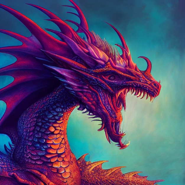 Dragon illustration fantasy picture