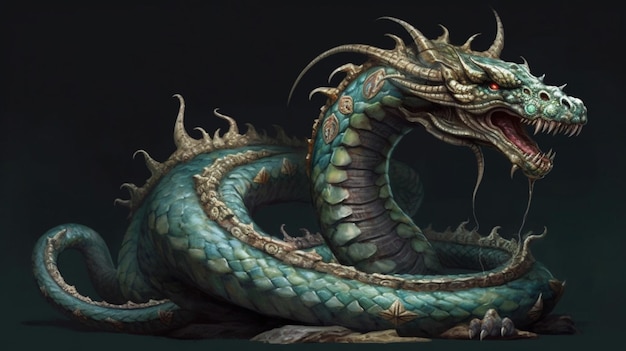 The dragon is a symbol of the chinese god.