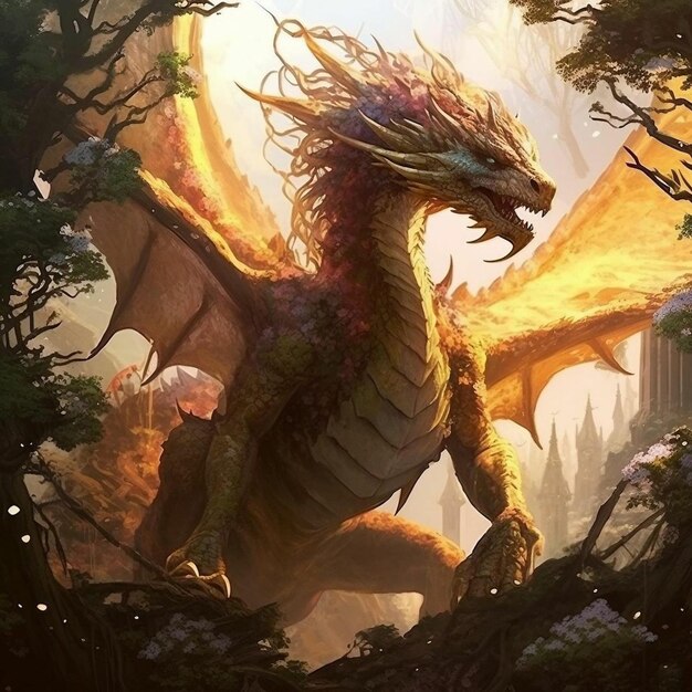 Foto leggenda del drago