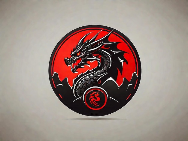 Photo dragon logo