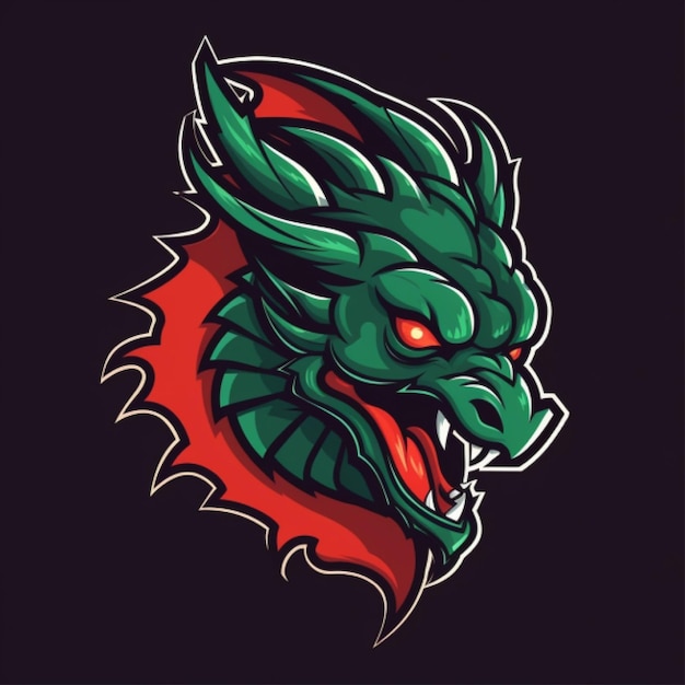 Dragon Mascot Logo