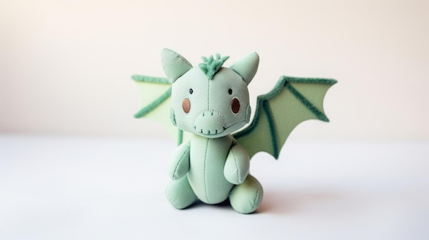 Photo dragon small toy