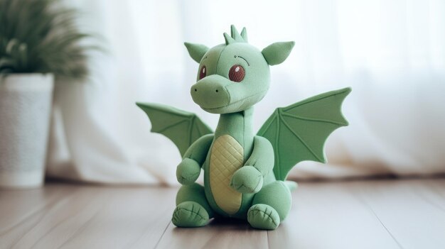 Photo dragon small toy