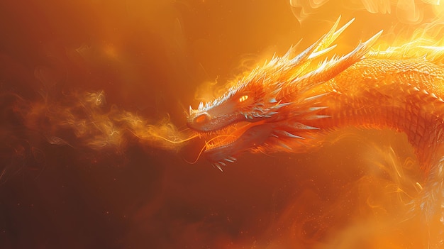 a dragon with a dragon on its head