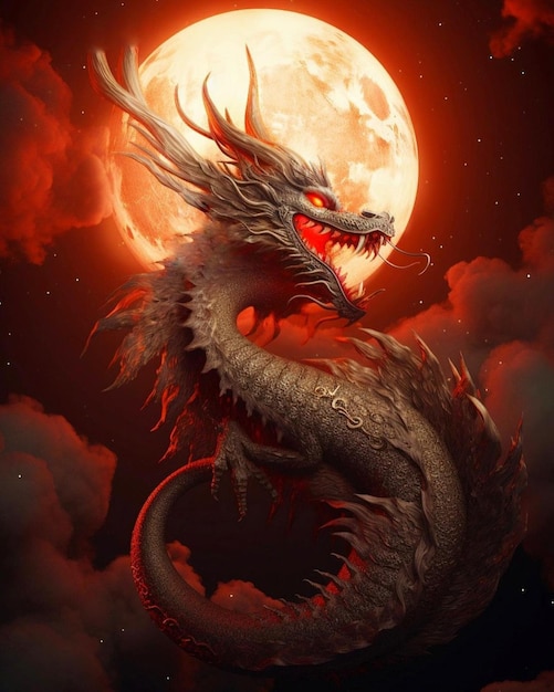 Wallpaper 4k Big Red Dragon 4k Wallpaper