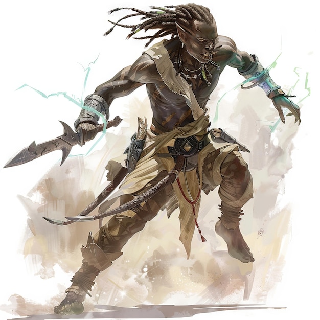 dragonborn tribal fighter