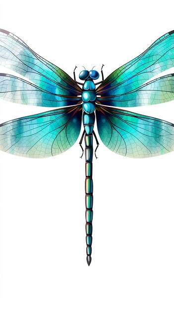 Dragonflies Isolated on Transparent Background