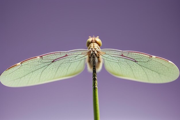 Dragonfly HD close-up shot wildlife fotobehang achtergrond illustratie