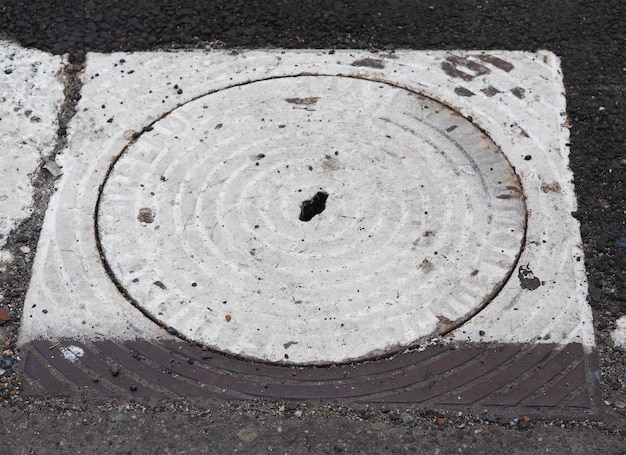 Drain manhole detail