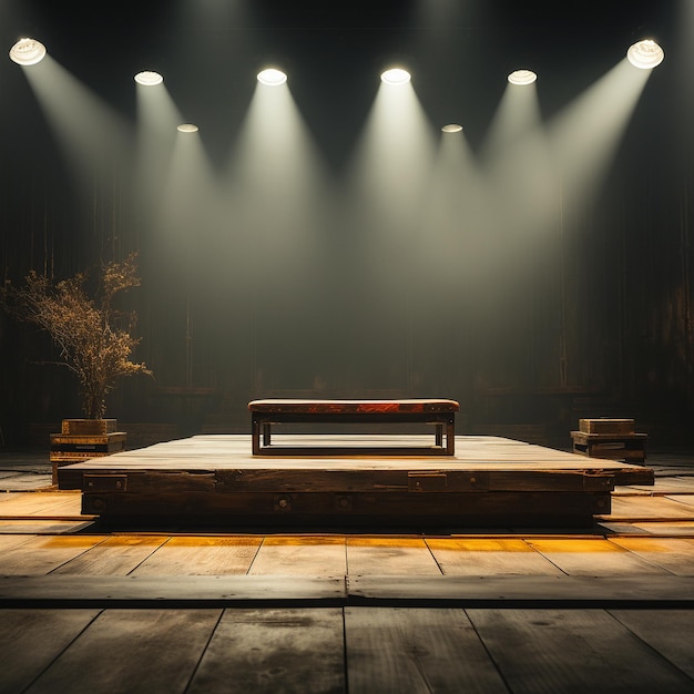 Drama stage stage design rectangular stage platform
