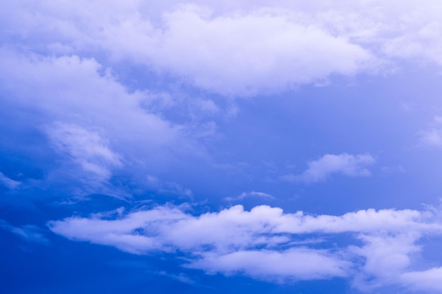 Dramatic Abstract Clouds and Blue Sky