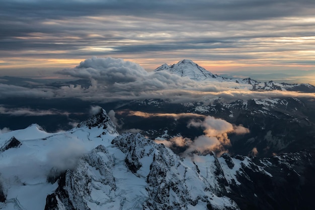 Dramatic Aerial Landscape