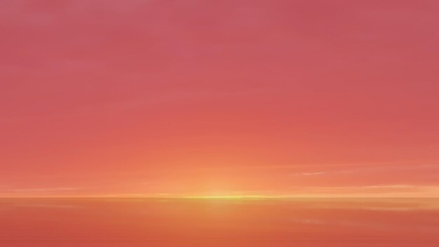 Dramatic cloudy pink blue orange gold orange pastel sunset at sea