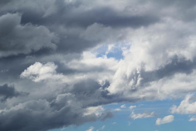 Dramatic cloudy sky