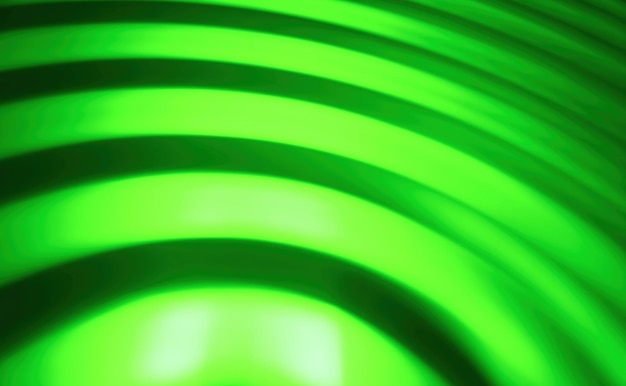Dramatic green arc abstract background