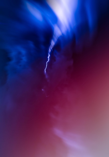 Dramatic lightning in clouds background