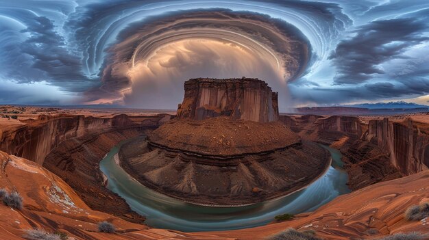 Dramatic Monsoon Storm Clouds