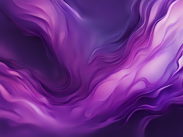 Dramatic purple tones swirl wallpaper background purple waves background generative ai