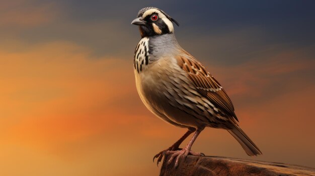 Dramatic Sparrow Still Life Realistic Zbrush Art With Richly Colored Skies