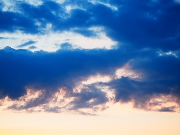 Dramatic sunset cloudscape background hd