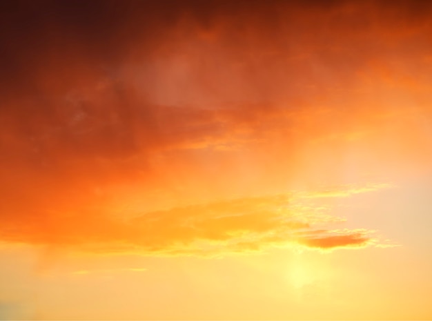 Dramatic sunset cloudscape background hd